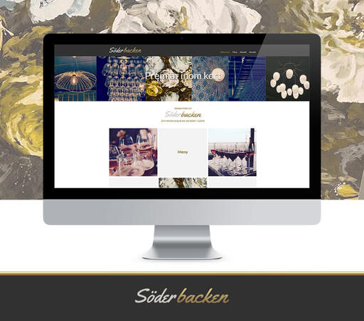 Ny hemsida till Söderbacken, restaurang & bar i Gävle. Skapad av webbyrån Precis Reklam i Yodo CMS.