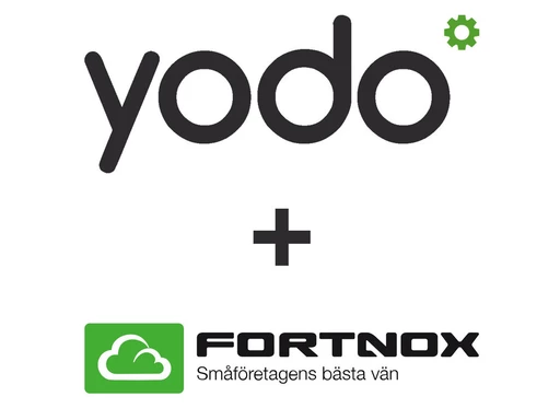 Yodo integrerat med Fortnox