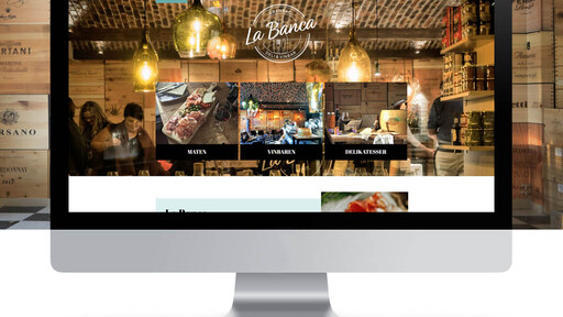 Ny hemsida till restaurang La Banca