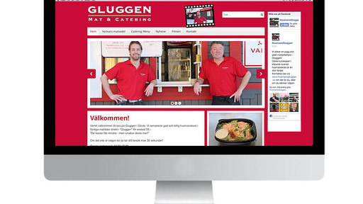 Ny hemsida till Gluggen