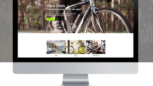 Ny hemsida till Posa Cykel
